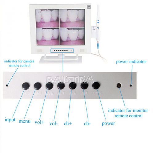 Dental WIFI Intra Oral Camera Super Cam M-958A 2.5 inch LCD Screen 1/4 SONY CCD