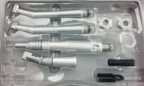 Standard High Low Speed Dental Handpiece 4 Hole PUSH BUTTON Set