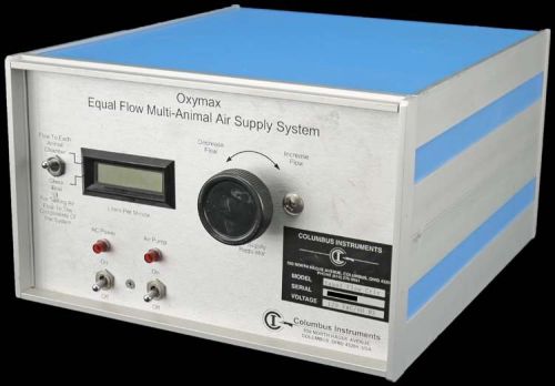 Columbus Instruments Equal Flow Controller Oxymax Multi-Animal Air Supply System