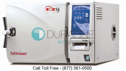 Tuttnauer EZ9P Fully Automatic Autoclave Steam Sterilizer w/Printer Warranty New