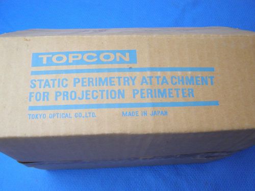 TOPCON STATIC PERIMETRY ATTACHMENT FOR PROJECTION MICROSCOPE