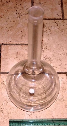 Lurex 5000ml class a, 20 deg c, volumetric round bottom, long neck flask usa for sale