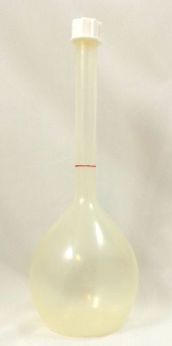 1000ml premium pmp plastic volumetric flask with cap for sale