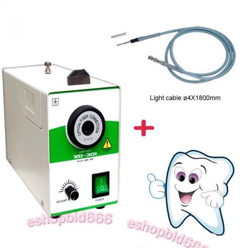 2014 Saling 150W Single Halogen Cold Light Source + Fiber Cable ?4mmX1.8m CE FDA