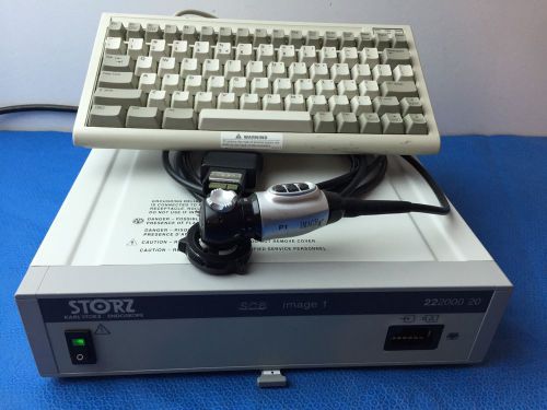 Storz Image1 22200020 Endoscopy System w/Keyboard &amp; 22210131-3 NTSC P1 Camera