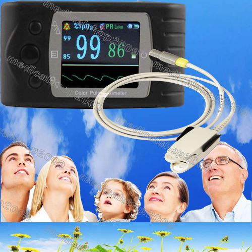 TFT Finger Pulse Oximeter, SPO2 Monitor,CMS60C+USB+Free Advanced Analysis SW