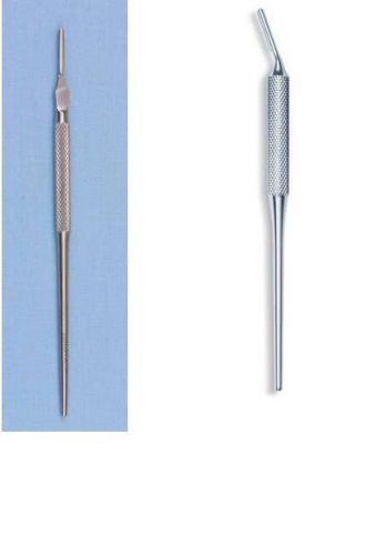 NO 3 ROUND SIEGEL SCALPEL HANDLE STR &amp;CVD SURGICAL STAINLESS-STEEL W/5 #10 BLADE