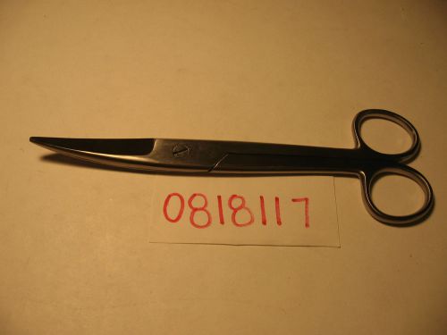 2 PCS. MAYO-NOBLE SCISSOR CURVED 6 3/4&#034;