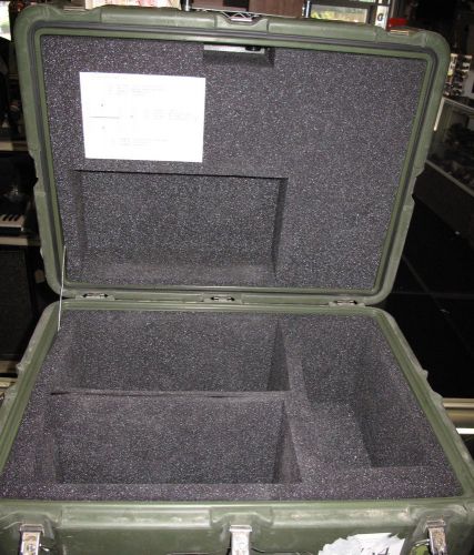 IMPACT PORTABLE TRANSPORT VENTILATOR HARDIGG MILITARY CARRYING STORAGE CASE 754