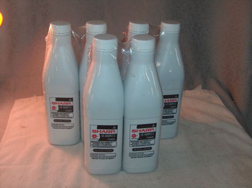 SIX NEW BOTTLES OF SHARP BLACK TONER  SF - 880NT1