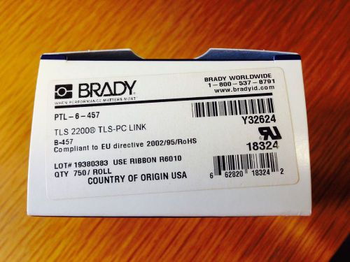 THERMAL TRANSFER LABELS BRADY PT# PTL-6-457