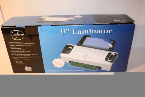 CROFTON 9&#034; LAMINATOR NEW