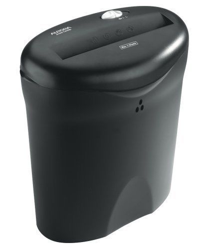 NEW Aurora AS618SB 6 Sheet Strip Cut Paper Shredder with Basket