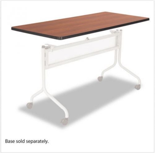 Safeco impromptu mobile training table top, rectangular, 60 x 24, cherry 2066cy for sale