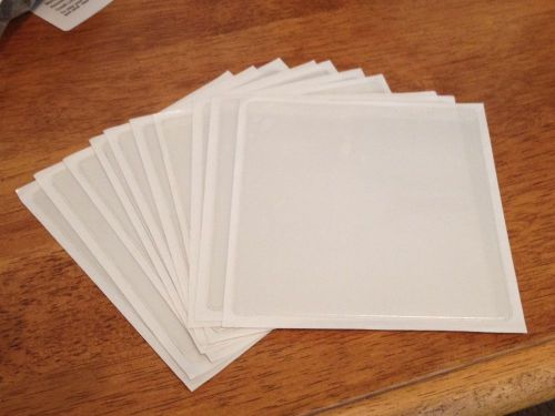 Ten (10) Self-Adhesive CD/DVD Sleeves, no packaging