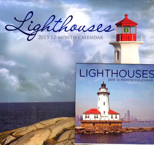 Lighthouses - 2015 12 Month Wall Calendar Includes 12 Month Mini Calendar 2015