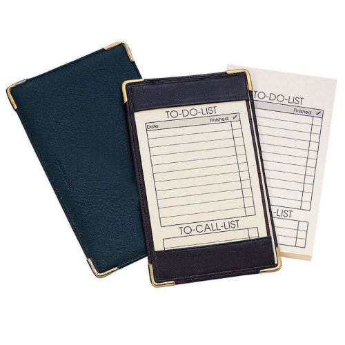 Royce Leather Deluxe Pocket Jotter - Black