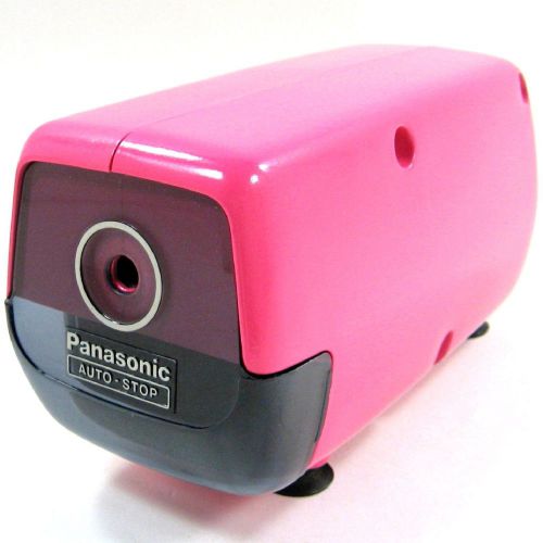 Panasonic KP-88A Auto-Stop Electric Pencil Sharpener in Custom Fuchsia