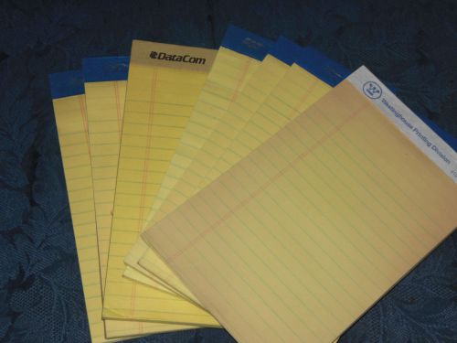 7 jr legal pads canary 5x8