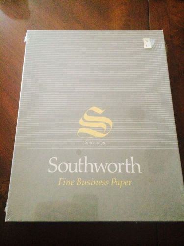 Southworth Vintage 16Lb Cockle Finish Plain 25% Cotton 402cf Paper- 8.5x11 NEW
