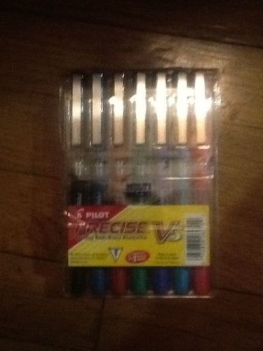 BRAND NEW 7 ASSORTED PILOT PRECISE V5 PENS