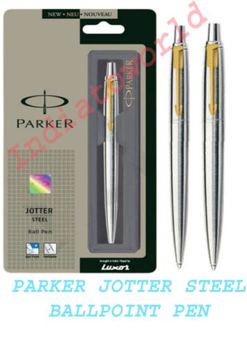 14X PARKER JOTTER STAINLESS STEEL GT CHROME BALL PEN BRAND NEW