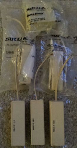 5 SUTTLE 900 LCC-2F-50 DSL Line Conditioner Filter-SE-625A2-4-52RC Assy Mod Jack