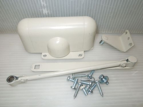 Universal 4011 hardware light duty aluminum residential hold-open door closer for sale