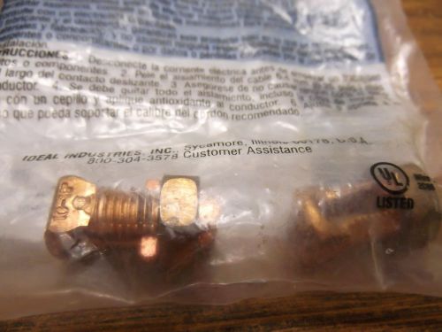 1 Pack of Ideal 770651L  2 Copper Split Bolts