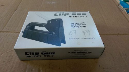 PEX Manual Clip Gun Peter Mangone RB - 5 Staple CPVC  FREE SHIPPING