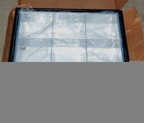 LITHONIA 2&#039;x2&#039; (24&#034;x24&#034;) PARABOLIC TROFFER (2) LAMP LIGHT FIXTURE 2PM3N  NEW BOX