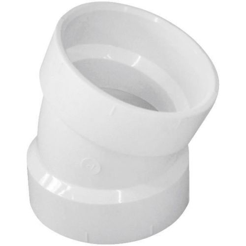 Genova 70820 22-1/2 degrees elbow-2&#034; 22-1/2d pvc-dwv elbow for sale