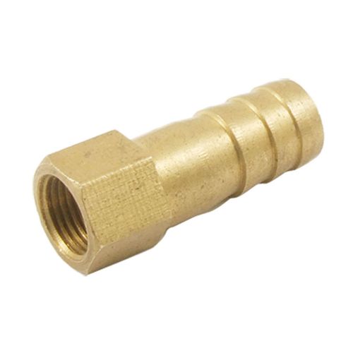 1/3&#034; female thread brass straight barb connector for 3/8&#034; inside dia air hose for sale