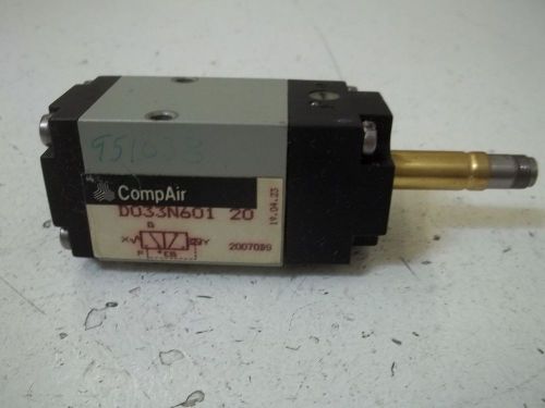 COMPAIR D033N60120 PNEUMATIC VALVE *USED*