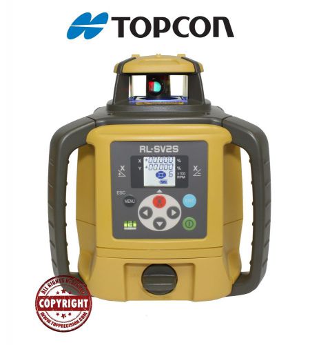 Topcon RL-SV2S Dual Slope Self-Leveling Rotary Grade Laser Level