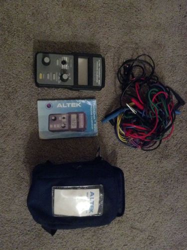 Altek 820 Multi-Function Process Calibrator including case, manual, &amp; test leads