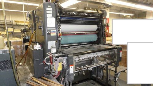 HEIDELBERG SORSZ, YEAR 1975, SN # 508 203, TWO COLOR PRESS