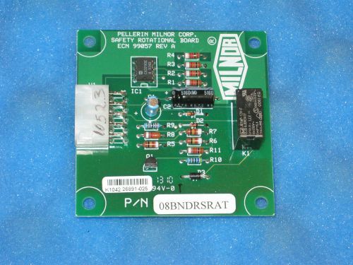 Pellerin Milnor Safety Rotational Board ECN 99057 Rev A 08BNDRSRAT