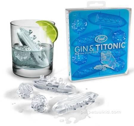 Gin and Titonic Ice Tray