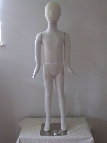 7 Years Kids/Baby/Child/White Pinnable Flexible FullBody Form/Mannequin/BodyForm