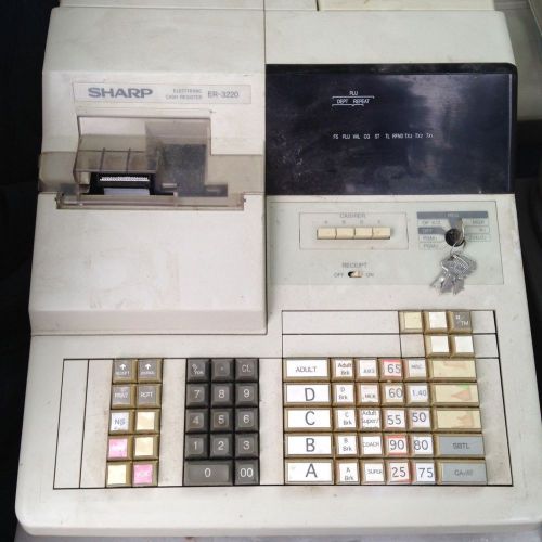 Sharp ER-3220 Commercial Cash Register