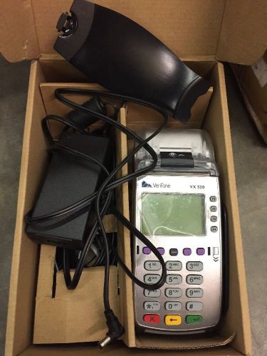 VeriFone VX 520 Dual Comm (IP/ Dial) - 160MB Memory w/ EMV ready SCR