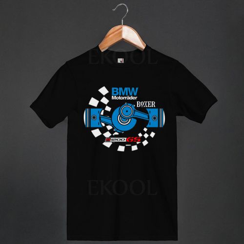 BMW Boxer Engine R1200GS RT 1200 GS Black Mens T-SHIRT Shirts Tees Size S-3XL