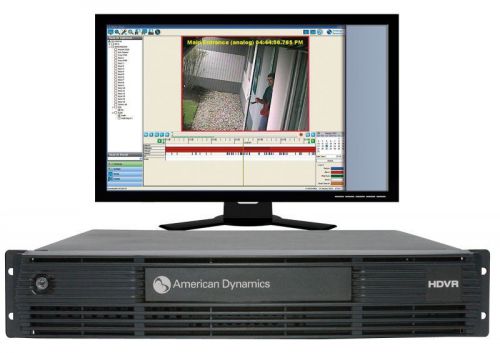 NEW AMERICAN DYNAMICS HDVR ADHD320600 32/8IP/6TB  UP TO 96 CAMERAS   $14480