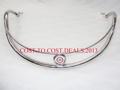 LAMBRETTA Li TV FRONT BUMPER CRASHBAR MUDGUARD STAINLESS STEEL CHROME CRASH BAR