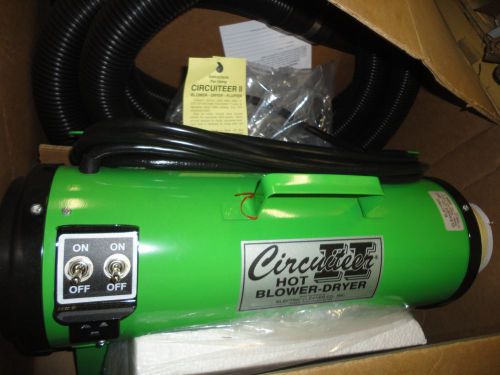 CIRCUITEER PORTABLE II BLOWER-DRYER ECC GREEN; 66866T;60 CYCLES-115 VOLT;17 AMPS