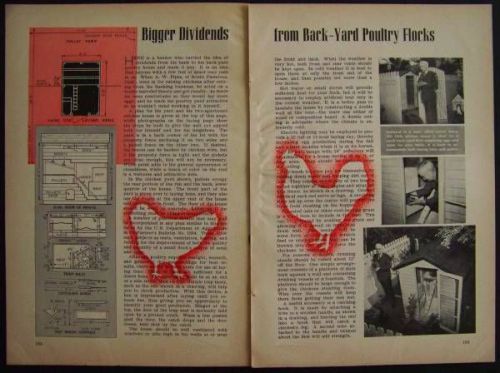 Poultry House Coop 1944 How-To build PLANS &amp; Trap Nest