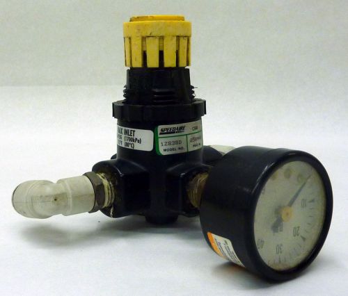 SPEEDAIRE CB0 MODEL 1Z838D 250 PSIG MAX MANUAL AIR VALVE REGULATOR