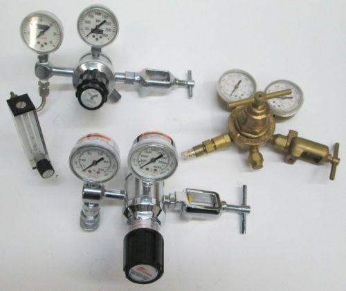 Lot of Three 3 Boc Veriflo Victor Air Regulator