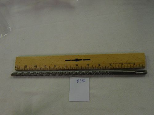 1 NEW BOSCH ANSI SDS PLUS CARBIDE TIPPED 3/8&#034; X 12&#034; DRILL BIT. S4L GERMAN {D388}